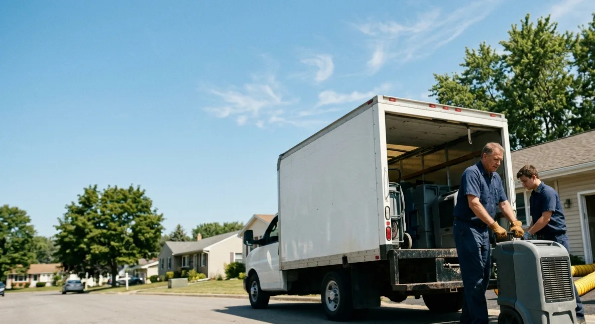Water Damage Cleanup in Edmore, MI near me